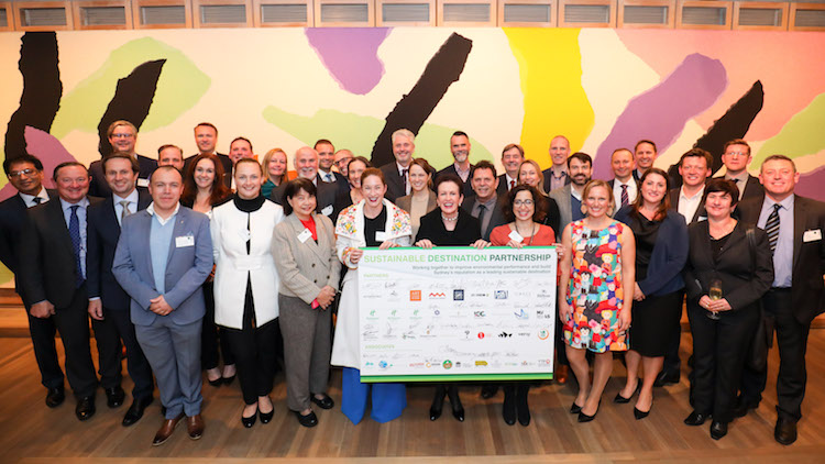 ICC Sydney joins partners at Sustainable Destination Partnership launch.